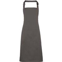 Premier Colours Bib Apron Workwear Pack of 2 in Dark Grey
