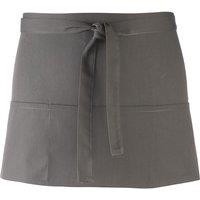 Premier Colours 3 Pocket Apron Workwear Pack of 2 in Dark Grey