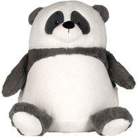Mumbles Zippie Panda Plush Toy in Grey