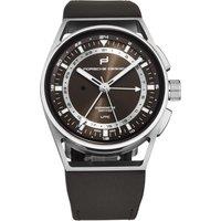 Globetimer Titanium Case Brown Dial Brown Leather Strap Automatic Watch