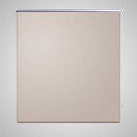 Berkfield Home Roller Blind Blackout 120 x 230 cm Beige