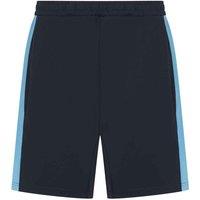 Finden & Hales Men's Knitted Pocket Shorts in Mid Navy | Size: Small