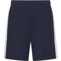 Finden & Hales Men's Knitted Pocket Shorts in Navy | Size: Medium