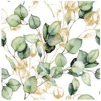 World of Wallpaper Eucalyptus Wallpaper in Bright Green