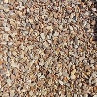 simpa 20mm Golden Flint Chippings Bag 20kg in Beige
