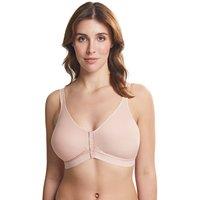 Royce Lingerie Women's Non Wired Comfi Bra in Pale Pink | Size: 40D/DD