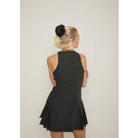 Madein Women's Satin Rosie Claw Clip in Black