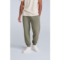 Animal Men's 'Driver' Elastic Waistband Drawcord Fastening Cotton Casual Joggers in Khaki | Size: XS