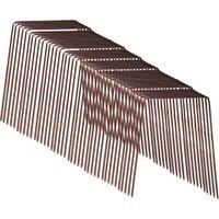 Pegdev 6" Copper-Coated Staples Secure Membrane Fleece Netting - Pack of 40 in Copper