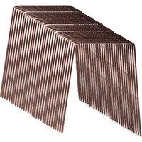 Pegdev 6" Copper-Coated Staples Secure Membrane Fleece Netting - Pack of 30 in Copper