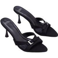 Slip-On Heeled Sandals