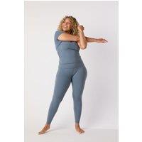 Asquith London Women's Feel Good High Waist Leggings in Light Blue | Size: Large
