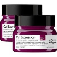 L'Oreal Professionnel Serie Expert Curl Expression Hair Rich Mask 250ml Double in Clear