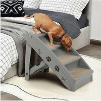 4-step Plastic Foldable Pet Stair Indoor Climbing Ladder
