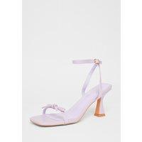 Quiz Women's Purple Bow Detail Heels | Size: 7