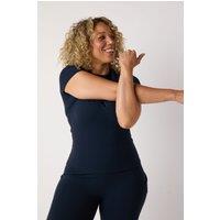 Asquith London Women's ASQ Short Sleeve Feel Good Tee in Navy | Size: Medium