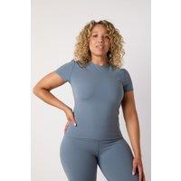 Asquith London Women's ASQ Short Sleeve Feel Good Tee in Light Blue | Size: Small