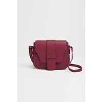 Betsy & Floss Women's 'Apulia' Satchel Crossbody Bag in Burgundy