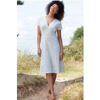 Kite Women's Cheselbourne Organic Cotton Jersey Dress Meadow Ditsy | Size: 10