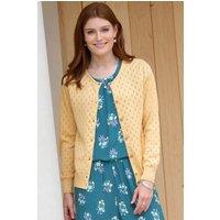 Sandecotes Organic Cotton Knit Cardigan Sand