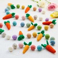 Paper High Felt Carrot Easter Garland