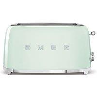 Smeg TSF01 Retro 2 Slice Toaster in Light Green
