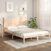 Bed Frame Solid Wood Pine 120x200 cm