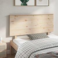 Bed Headboard 144x6x82.5 cm Solid Wood Pine