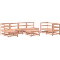 8 Piece Garden Lounge Set Solid Wood Douglas