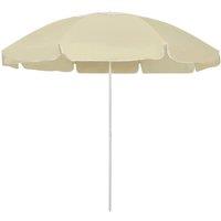Beach Umbrella Sand Yellow 240 cm