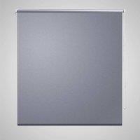 Berkfield Home Roller Blind Blackout 40 x 100 cm Grey