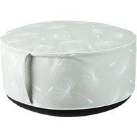 idooka Inflatable Light Green Dandelion Outdoor Garden Pouffe