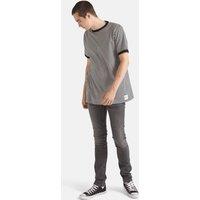 Skinny Mid-Rise Denim Jeans