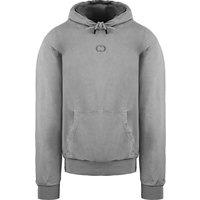 Criminal Damage Men's Essential Distressed Washed Powder Beige Hoodie | Size: Small