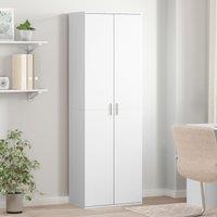 Berkfield Home Highboard White 60x35x180 cm Engineered Wood | Size: 60 x 35 x 180 cm