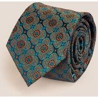 Oswin Hyde Men's Elliot Turquoise Tie in Green