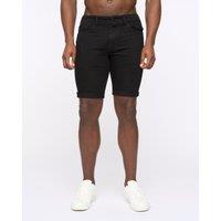 Duck&Cover Men's Zeki Shorts in Black | Size: 30