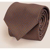 Oswin Hyde Men's Harry Copper/Navy Tie in Copper