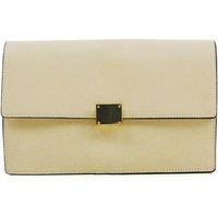 XY London Women's 'Jordan' Evening Purse Shoulder Strap Clutch Bag in Nude
