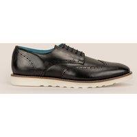 Oswin Hyde Men's Conner Leather Derby in Black | Size: 9