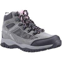 Cotswold Women's 'Maisemore' Suede / PU / Mesh Hiking Boots in Grey | Size: 4