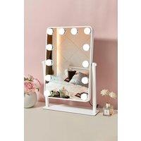 Hollywood Vanity Mirror with Lights 360 Degree Tabletop Makeup Mirror