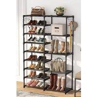 9-Tier Large Open-Style Shoe Rack