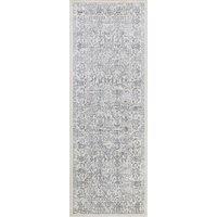 Livabliss Roma Vintage Off-White Grey Charcoal Traditional Boho Living Rug | Size: 120 cm x 170 cm