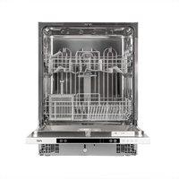 SIA 60cm Integrated Dishwasher, 14 Place Settings - SBID604S in Silver