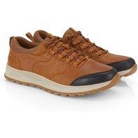 CATESBY ENGLAND Men's Bristol Nubuck Leather Casual Trainers in Tan | Size: 8