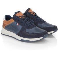 CATESBY ENGLAND Men's Avon Nubuck Leather Casual Trainers in Navy | Size: 10