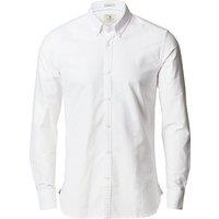 Nimbus Men's Rochester Slim Fit Long Sleeve Oxford Shirt in White | Size: Small