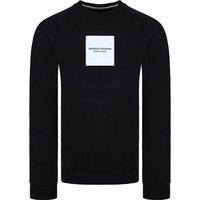 Weekend Offender Men's Long Sleeve Reflective Black Sweater | Size: Small