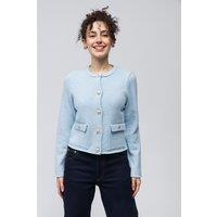 Classic Blue Cardigan Designed for Comfort